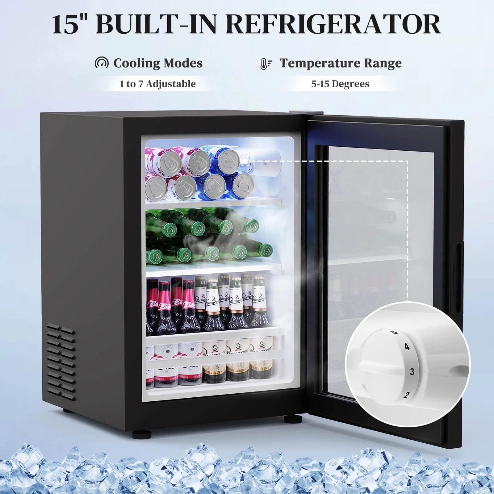 BROTTAR® 47″ All-in-One Wine & Coffee Bar Cabinet