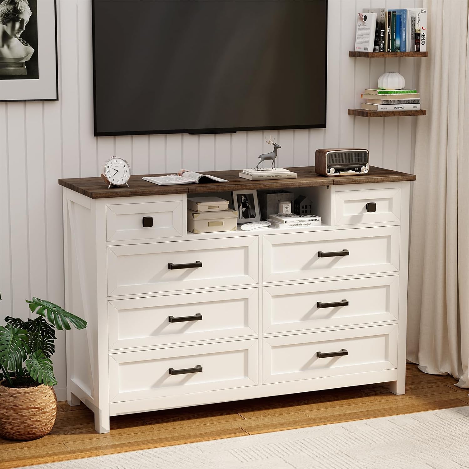 Dresser with Mirror for Bedroom